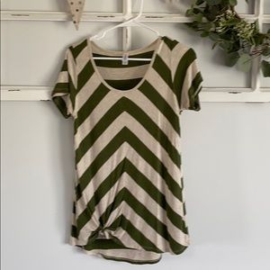 LulaRoe short-sleeved top